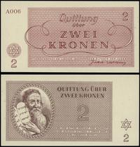 getto Teresin w Czechach, 2 korony, 1.01.1943