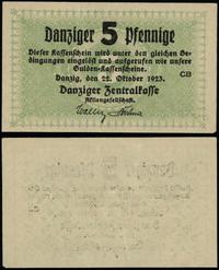 Polska, 5 fenigów, 22.10.1923