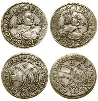 Austria, zestaw: 2 x 3 krajcary, 1640 i 1645