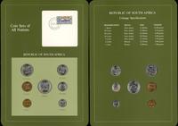 Republika Południowej Afryki, zestaw 7 monet RPA, 1985–1986