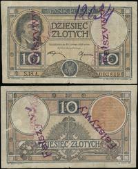 Polska, Falsyfikat z epoki 10 złotych, 28.02.1919