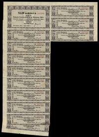 Rzeczpospolita Polska (1918–1939), obligacja 6% pożyczki konwersyjnej na 500 złotych, 25.09.1926