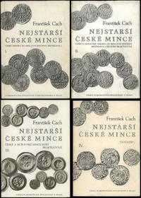 wydawnictwa zagraniczne, Cach František – Nejstarší české mince, t. I–IV, Praha 1970–1982
