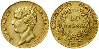 Francja, 20 franków, AN12 / A (1804)
