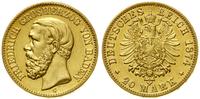 Niemcy, 20 marek, 1874 G