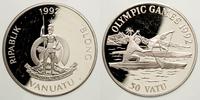 50 vatu 1992, Igrzyska Olimpijskie - kanoe, sreb