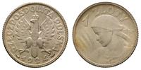 1 złoty  1924 , Paryż, piękny egzemplarz, Parchi