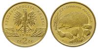 2 złote 1996, Warszawa, Jeż, Nordic Gold, Parchi