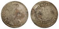 dwuzłotówka (8 groszy) 1753, Lipsk, odmiana z du