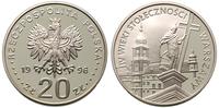20 złotych 1996, IV Wieki Stołeczności Warszawy,