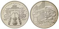 10 złotych 2001, Henryk Wieniawski, moneta w kap