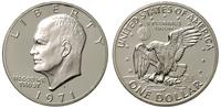 dolar 1971/S, San Francisco, srebro, stempel lus