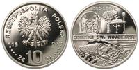 10 złotych 1997, św Wojciech, moneta w kapslu, ł