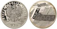 10 złotych 2001, Rok 2001, moneta w kapslu, pięk