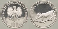 100 złotych 1979, Ochrona środowiska - ryś, mone