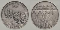 10 złotych 2000, 30. rocznica Grudnia '70, monet