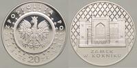 20 złotych 1998, Zamek w Kórniku, moneta w kapsl