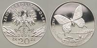 20 złotych 2001, Paź Królowej, moneta w kapslu, 