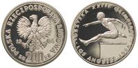 200 złotych 1984, Igrzyska XXIII Olimpiady - Los