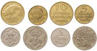 2x 5 i 2x 10 fenigów 1923, 1932, Berlin, 5 i 10 
