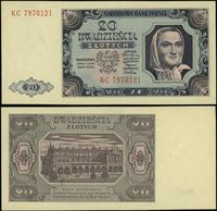 Polska, 20 złotych, 1.07.1948