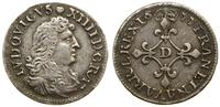 Francja, 4 sole, 1677 D