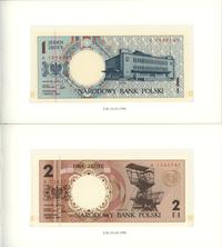 Polska, zestaw banknotów obiegowych Miasta Polskie, 1.03.1990