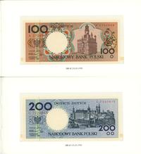 Polska, zestaw banknotów obiegowych Miasta Polskie, 1.03.1990