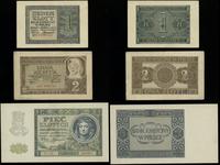 Polska, zestaw 5 banknotów, 1.08.1941