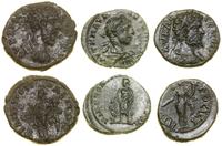 Rzym prowincjonalny, zestaw 3 x brąz