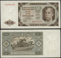 Polska, 10 złotych, 1.07.1948