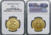 Portugalia, 4 escudo (peça), 1824