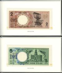 Polska, zestaw banknotów obiegowych Miasta Polskie, 1.03.1990