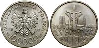 Polska, 100.000 złotych, 1990