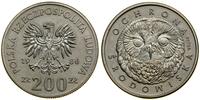 Polska, 200 złotych, 1986