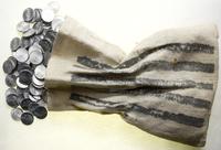 Polska, woreczek menniczy z monetami o nominale 1 grosz (ok. 486 sztuk), 1949