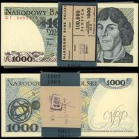 Polska, zestaw: 96 x 1.000 złotych z banderolą NBP, 1.06.1982