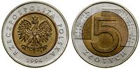 Polska, 5 złotych, 1994