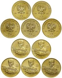 Polska, zestaw: 5 x 2 złote, 1999