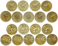 Polska, zestaw: 9 x 2 złote, 1998