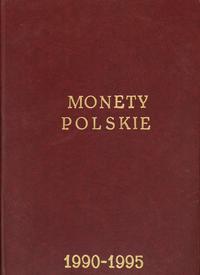 Polska, klaser z monetami polskimi z lat 1990–1995
