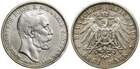 Niemcy, 3 marki pośmiertne, 1909 A