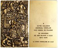 Francja, plakieta pamiątkowa, 1976