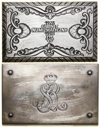 Polska, plakieta - szkatułka z okazji 60. lat Gabinetu Numizmatycznego Mennicy Państwowej w Warszawie, 1988