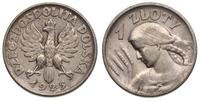 1 złoty 1925, Londyn, Kobieta z Kłosami, Parchim