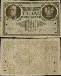 Polska, 1.000 marek – FAŁSZERSTWO Z EPOKI, 17.05.1919