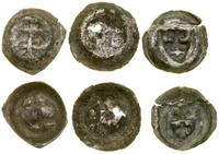 Średniowiecze, zestaw 3 x brakteat