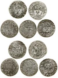 Polska, zestaw 5 x szeląg