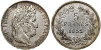 Francja, 5 franków, 1832 T