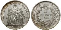 Francja, 5 franków, 1876 A